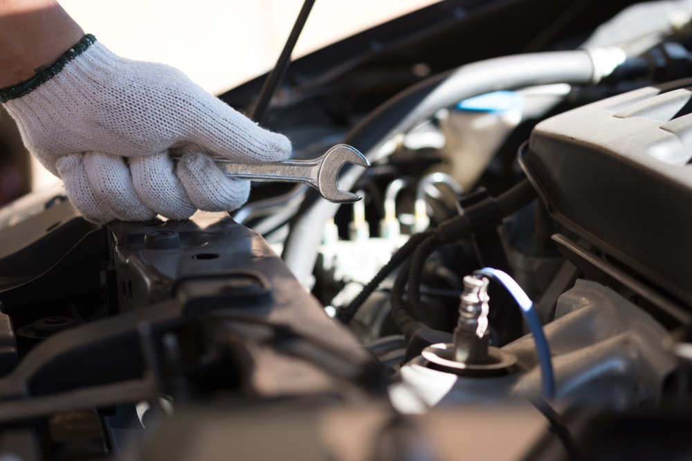 Servicing in Widnes